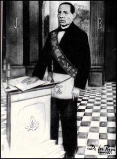 Benito Juarez, Mexico, Freemasonry, Freemasons, Freemason, Masonic