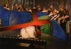 The 5th Station of the Cross, 'Way of the Cross' World Youth Day Toronto 2002.