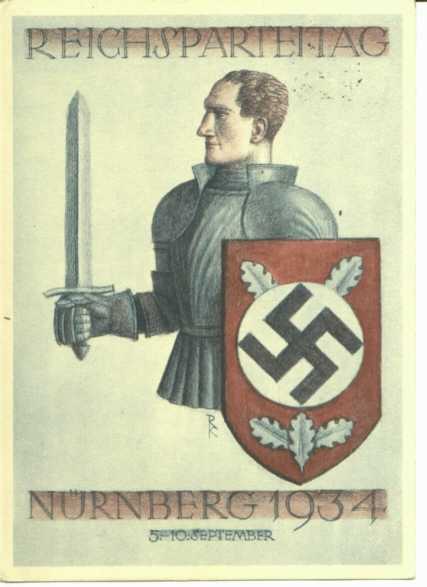 Nazi Knight Poster