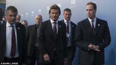 Beckham, Prince William, FA Cup, FIFA, Freemasonry, Freemasons