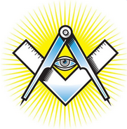 Freemason Compass & Square