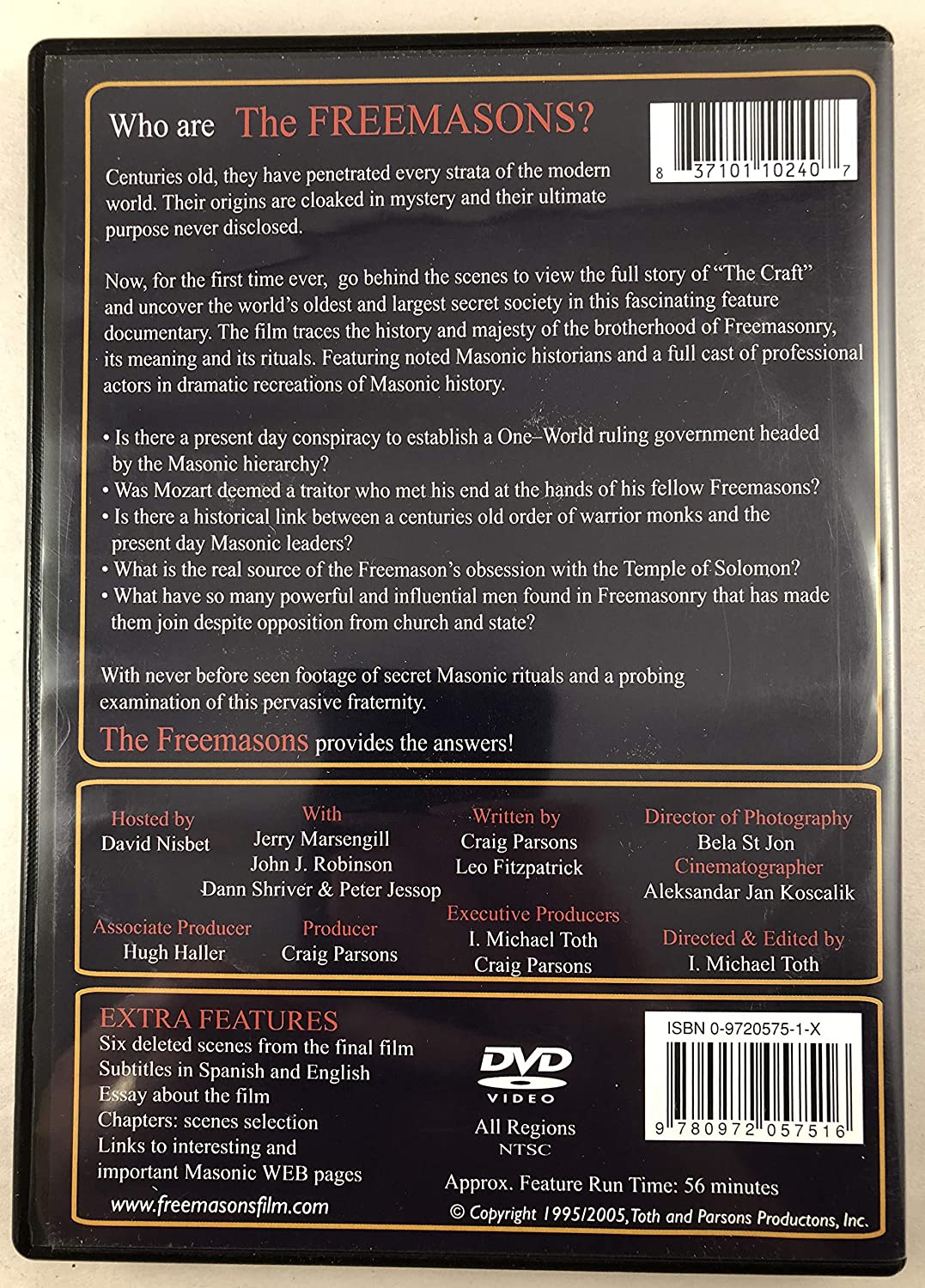 Freemasons - The mystery, myth and truth