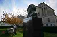 George Washington Bust, The Lost Symbol, Dan Brown, The Da Vinci Code, Robert Langdon, Masons, Freemasons, Freemasonry 