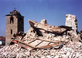 Kosovo Church Destruction