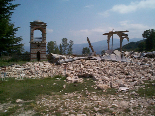 Kosovo Church Destruction