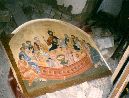 Kosovo Church Destruction