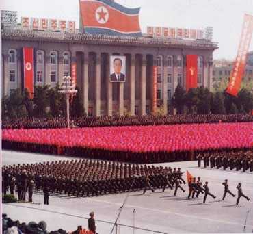 North Korea Parade, North Korea Flag, freemason, freemasons, freemason