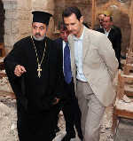 Assad, Destroyed Christian Church, Maaloula Syria, Islamic Militants, masonic, freemasons, Freemasonry